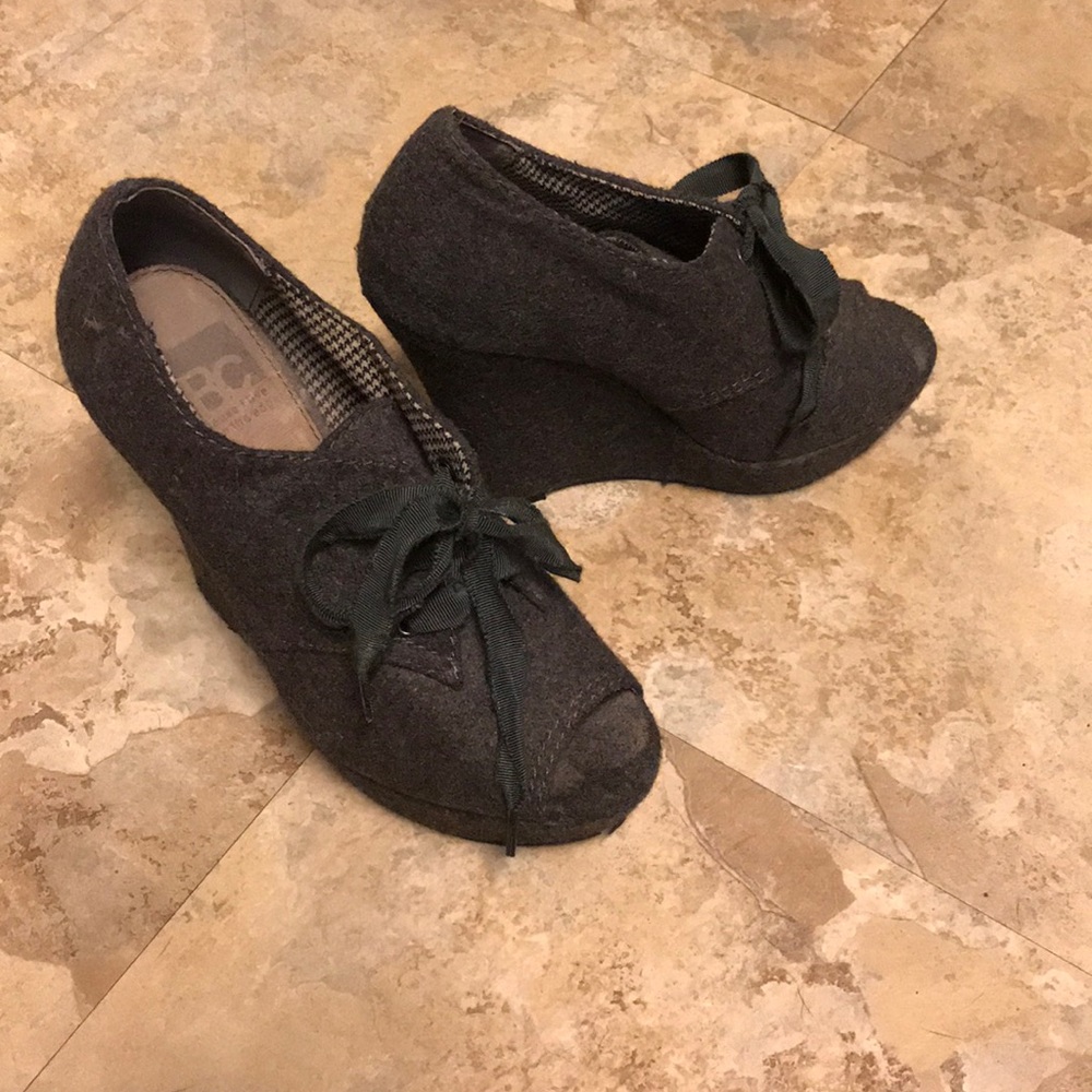 BC wedge booties